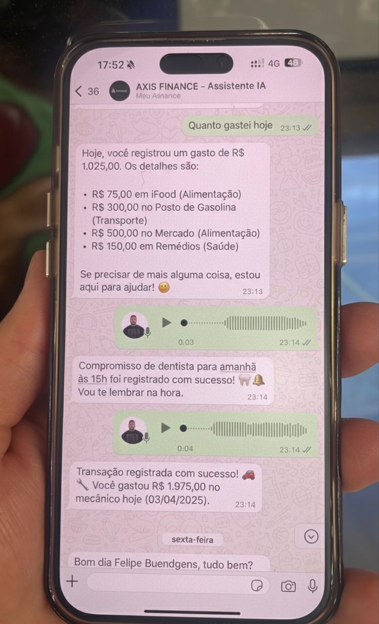 Feedback de Thaís Silva